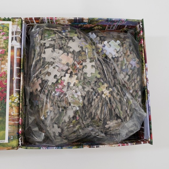 Summer Cottage Jigsaw Puzzle, New in Bag - Picture 3 of 5